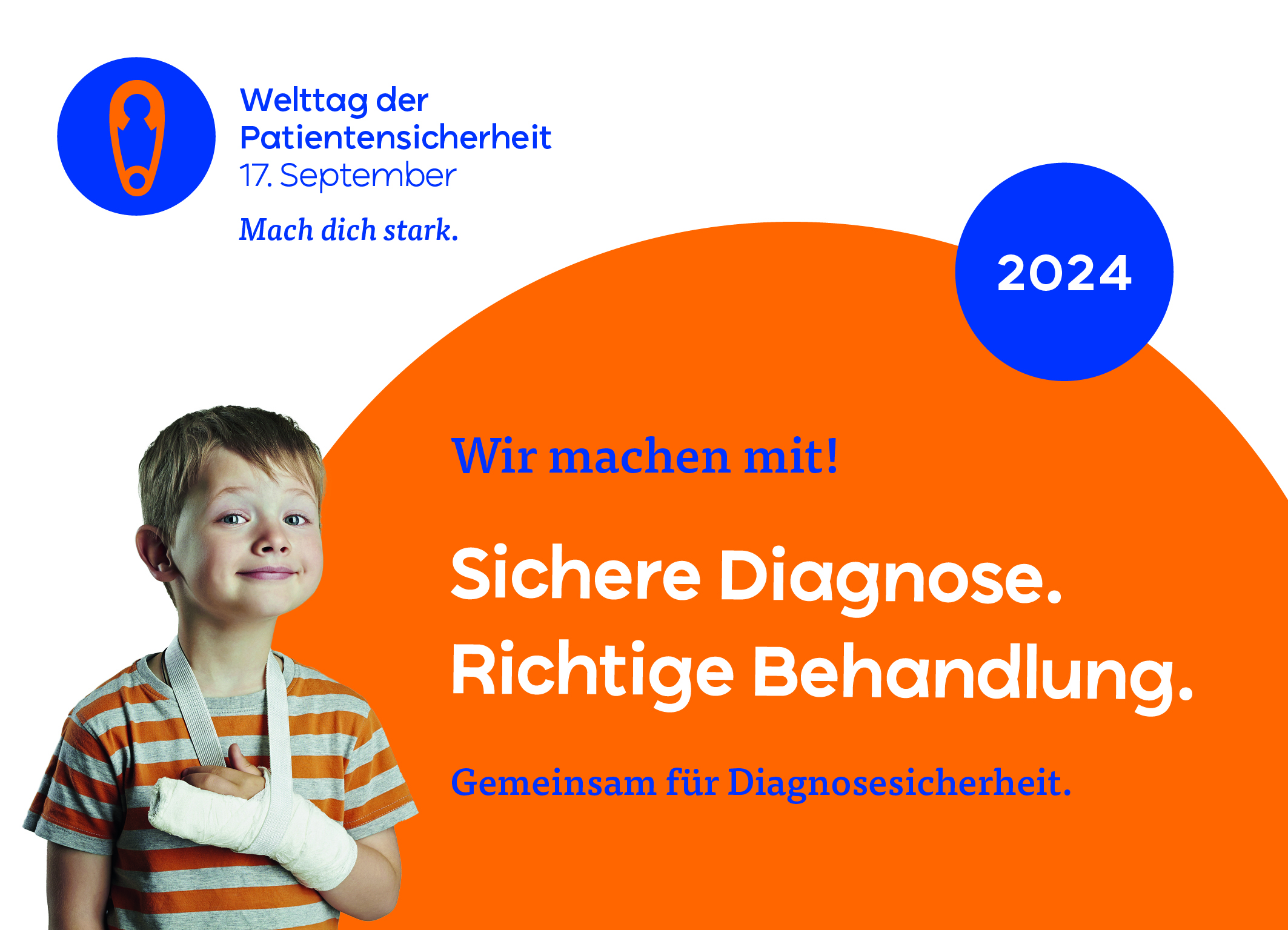 Aufruf zum Welttag der Patientensicherheit 2024